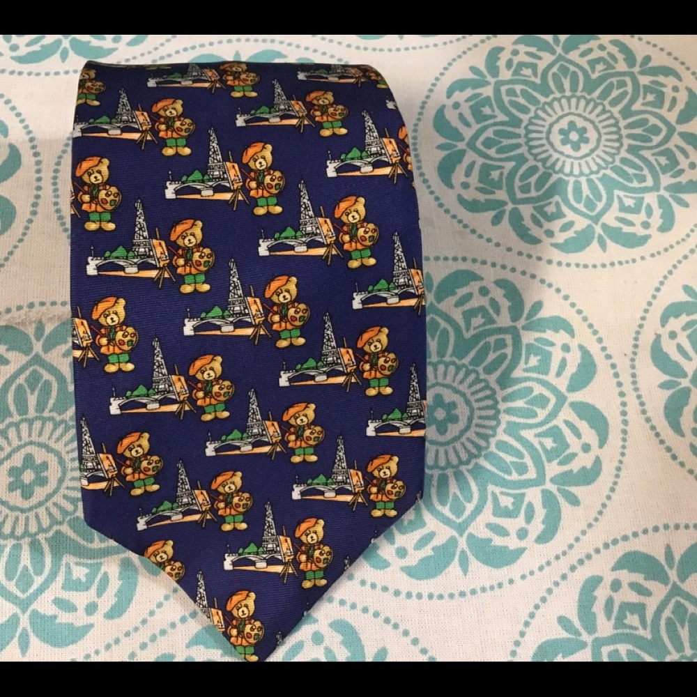 Philippe Vendome Silk Tie